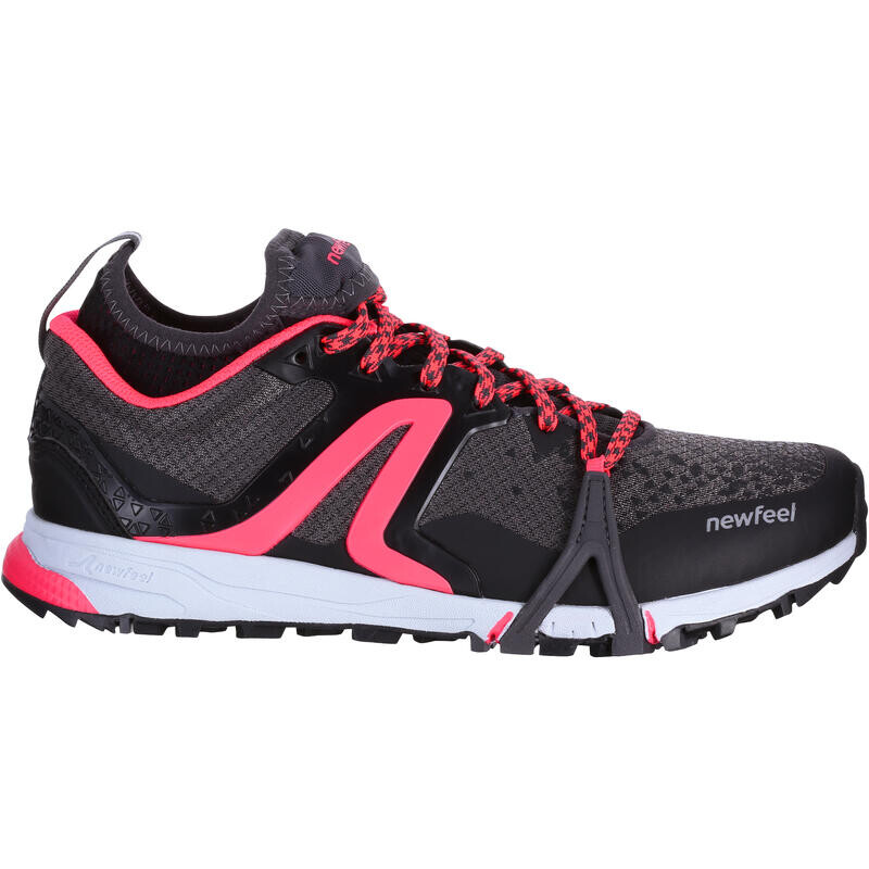 

Горные ботинки Newfeel, цвет black/fluo ultra pink