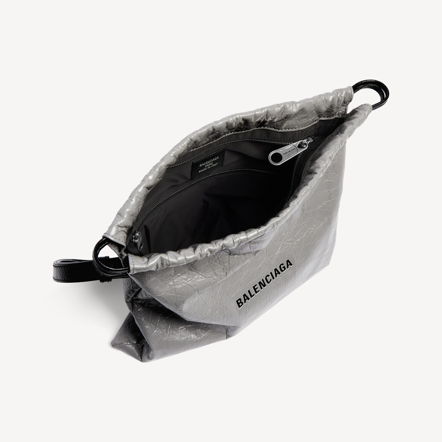 Мужская сумка через плечо shopper dust bag среднего размера в цвете balenciaga grey BALENCIAGA, balenciaga серый — фото 4