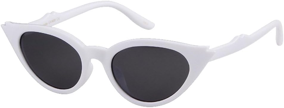 

Сексуальные маленькие солнцезащитные очки «кошачий глаз» с леопардовым принтом для женщин, винтажные, черно-белые, модные солнцезащитные очки «кошачий глаз» для женщин TYUVIVO, C1