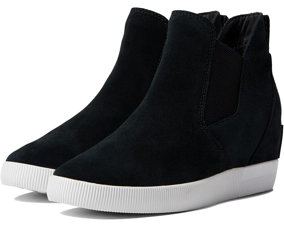 

Кроссовки SOREL Out N About Slip-On Wedge II, цвет Black/White