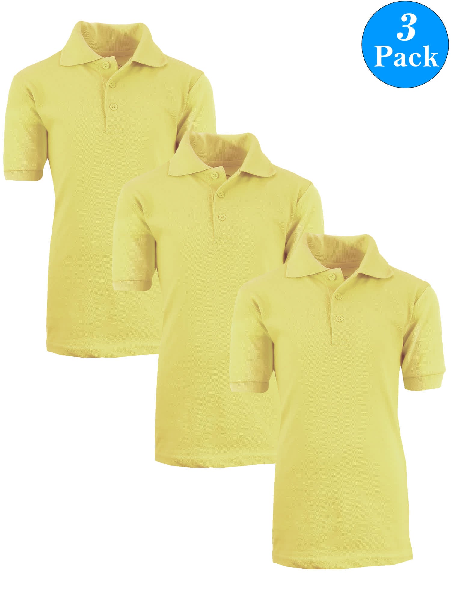 

Школьная форма Galaxy by Harvic для мальчиков Polo-3 Pack Galaxy By Harvic, желтый