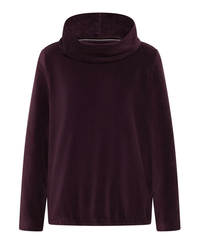 

Вельветовая рубашка Cecil, фиолетовый