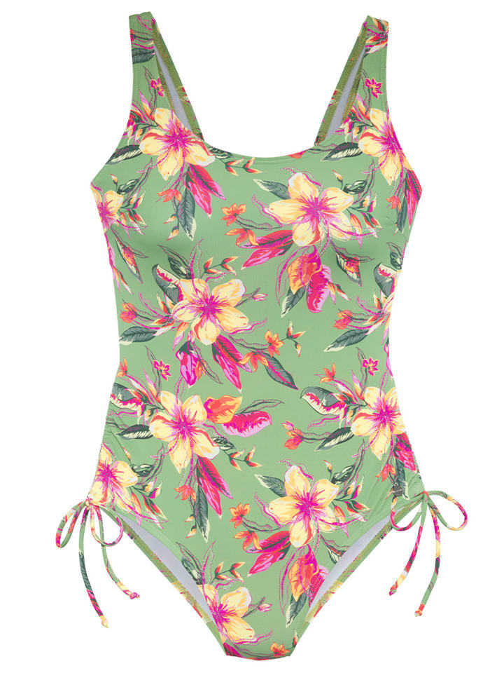 

Купальник LASCANA, цвет green print