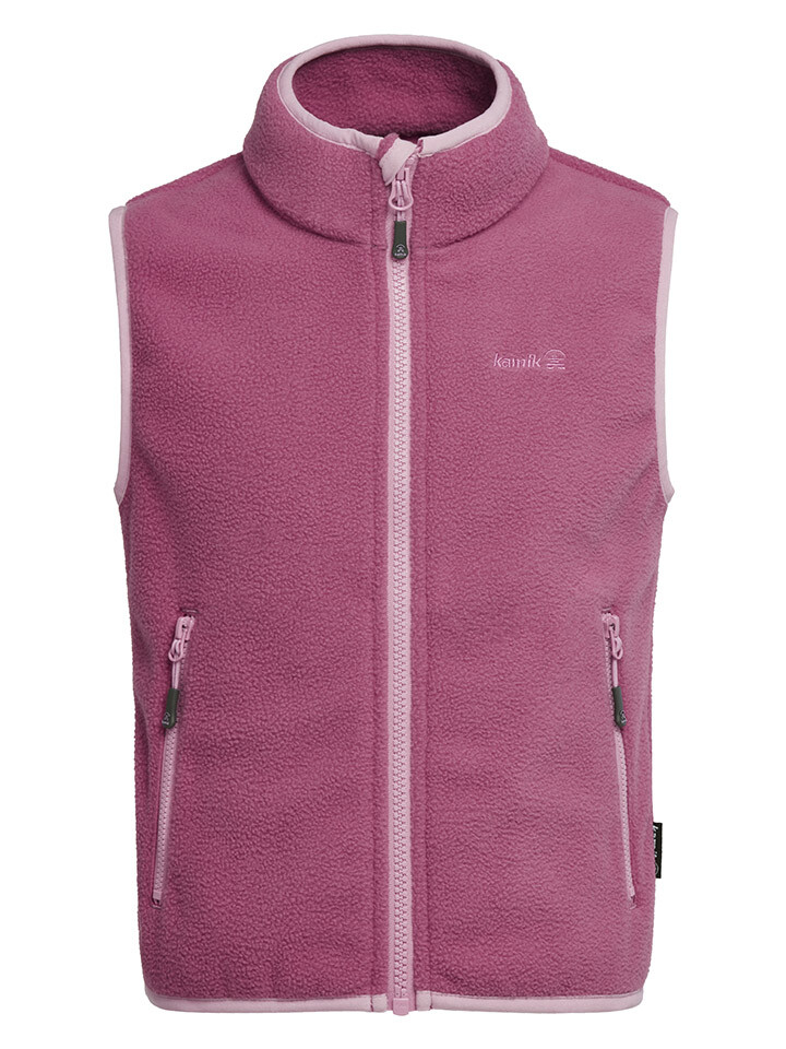 

Утепленный жилет Kamik Fleece Dawn, розовый