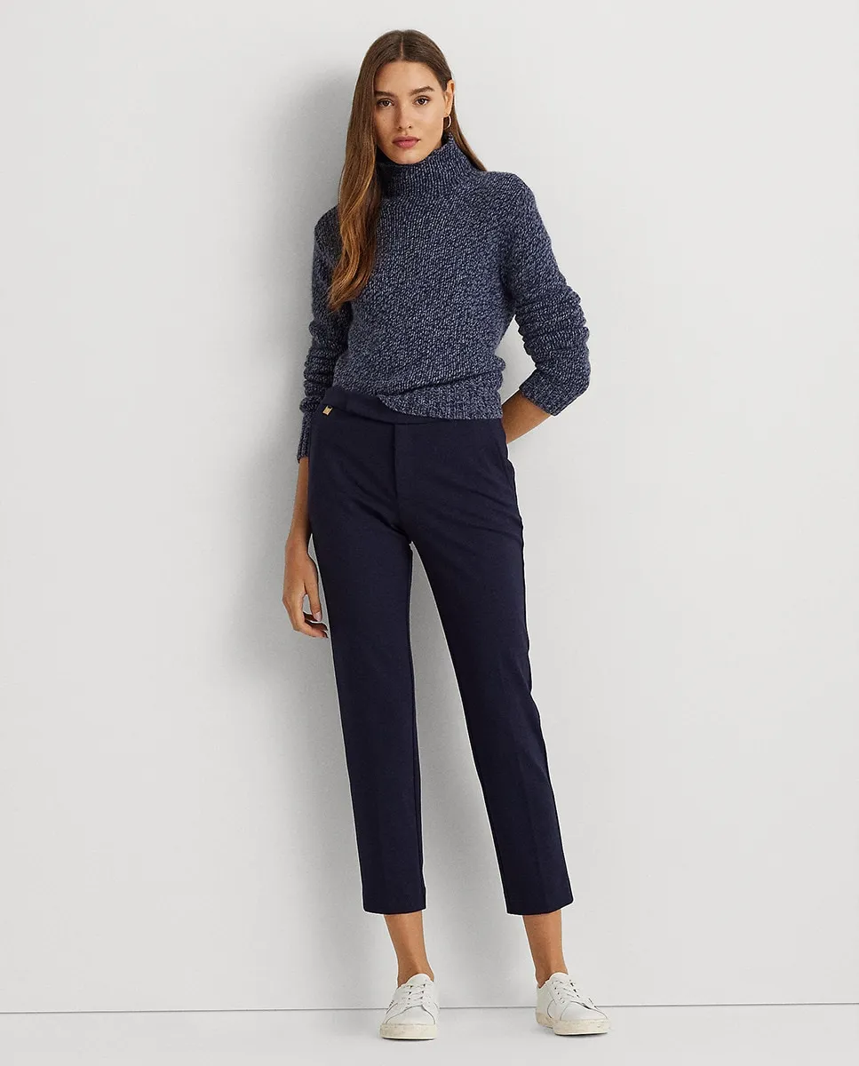 

Женские прямые брюки Lauren Ralph Lauren, темно-синий
