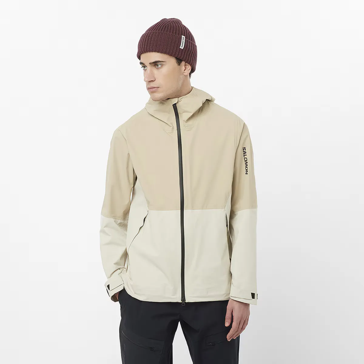 

Мужская куртка Salomon Outerpath 2.5L, бежевый