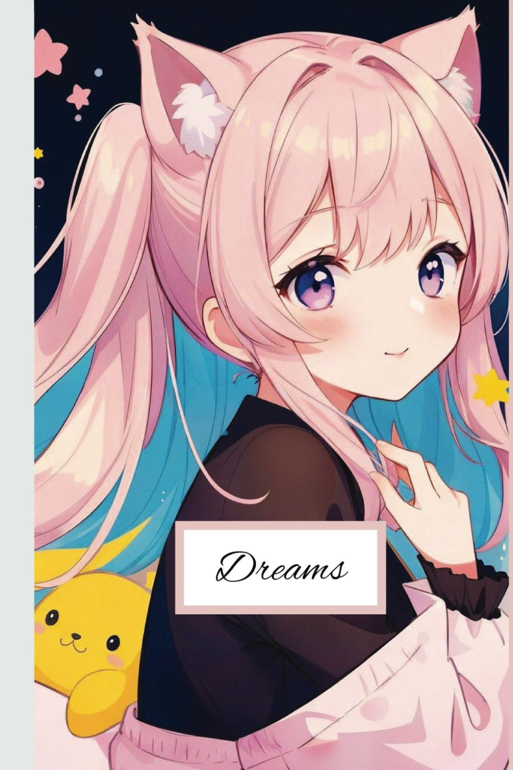 

NoteBook: Anime Girl, 6 x 9 Inches - 110 page College Ruled For Children Teens Kids Students Girls Home School Gift for Anime Fans: Weekly Planner (Independently published)