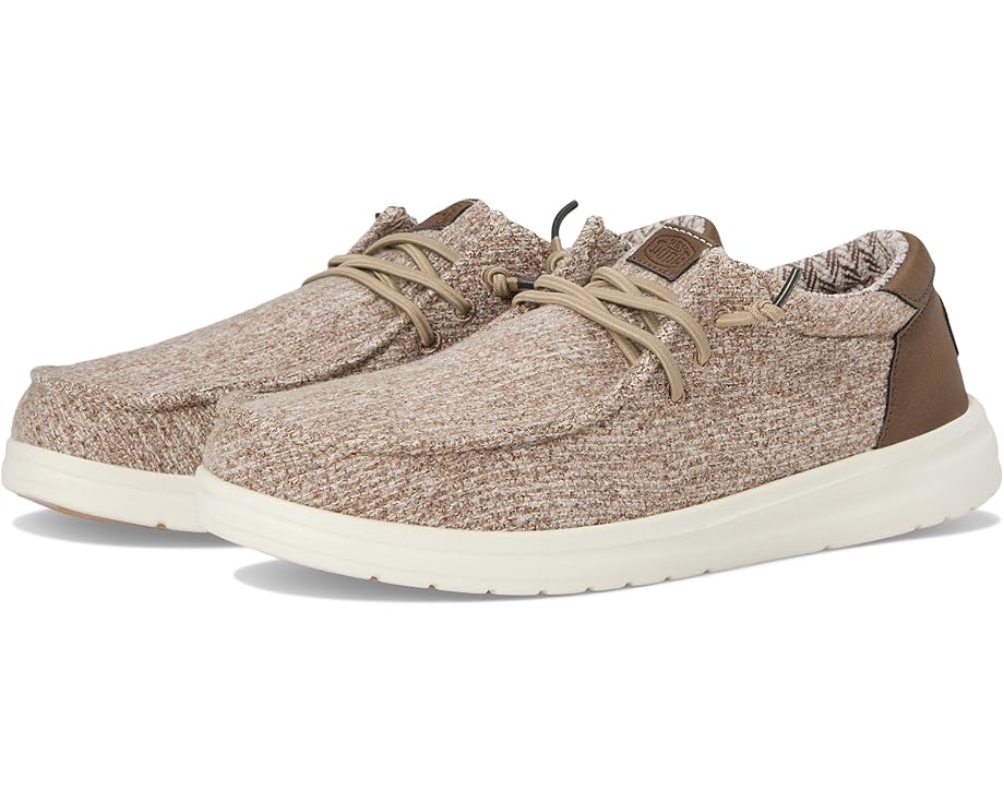 

Лоферы Hey Dude Paul Knit, цвет Warm Brown