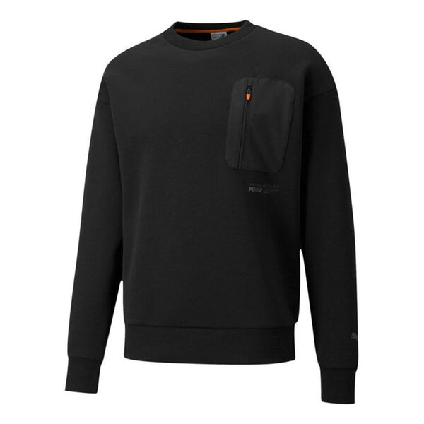 

Куртка protec.t crewneck sweatshirt 'black' Puma, черный