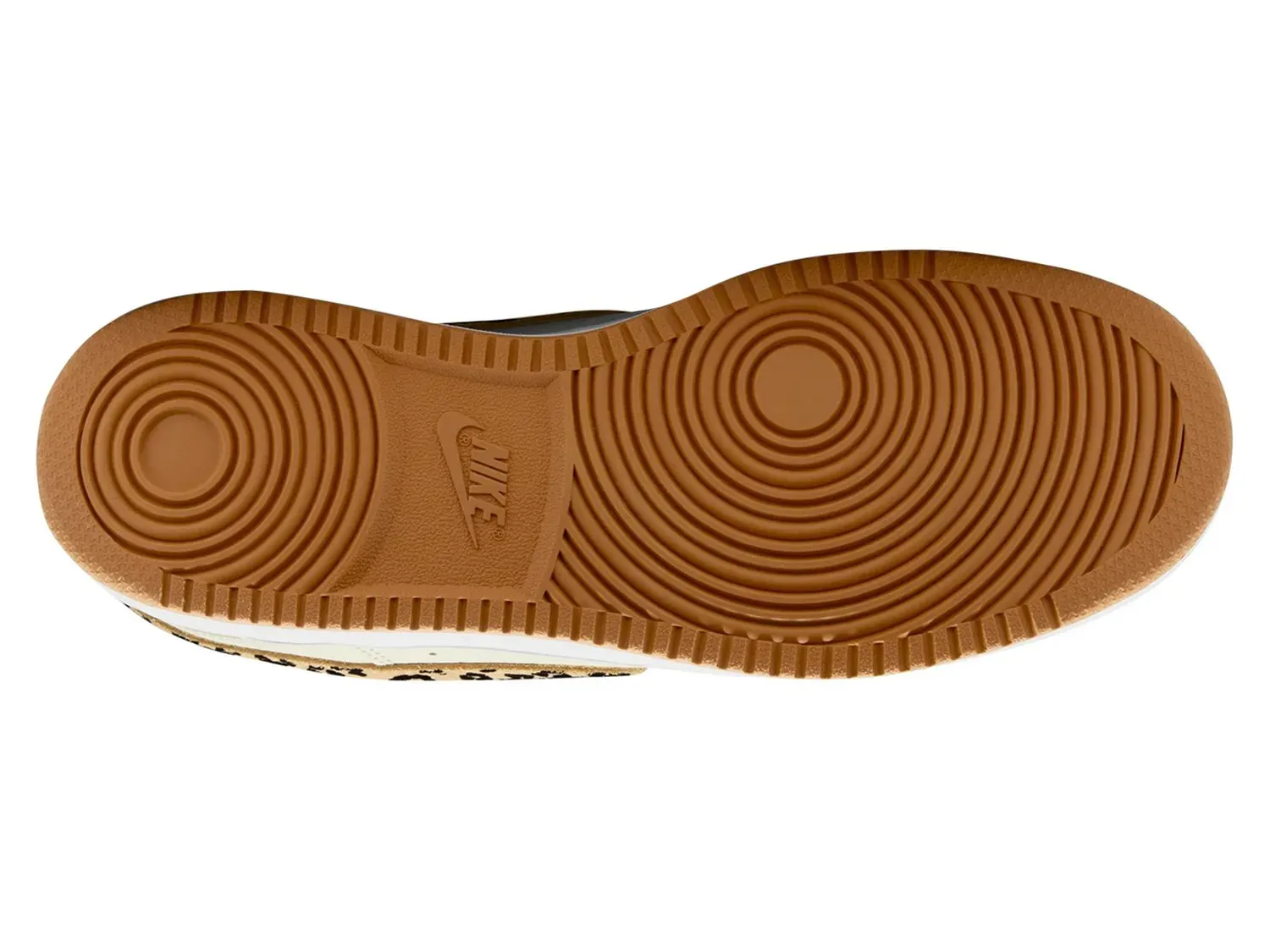 Кроссовки Nike Court Vision Low Next Nature — женские, бежевый с леопардовым принтом — фото 4