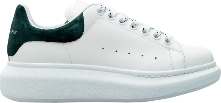 

Кроссовки Alexander McQueen Wmns Oversized Sneaker 'White Dark Green', белый