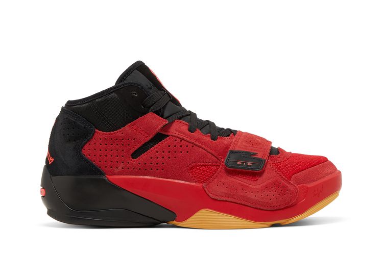 

Кроссовки Jordan Zion 2 GS 'Red Suede Gum', красный