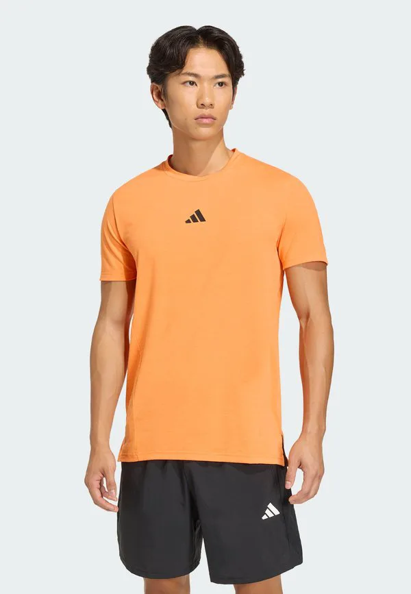 Спортивная футболка для тренировок d4t Adidas Performance, Pure Orange