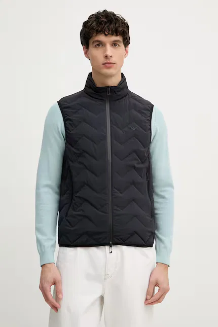 Жилет утепленный Emporio Armani, синий