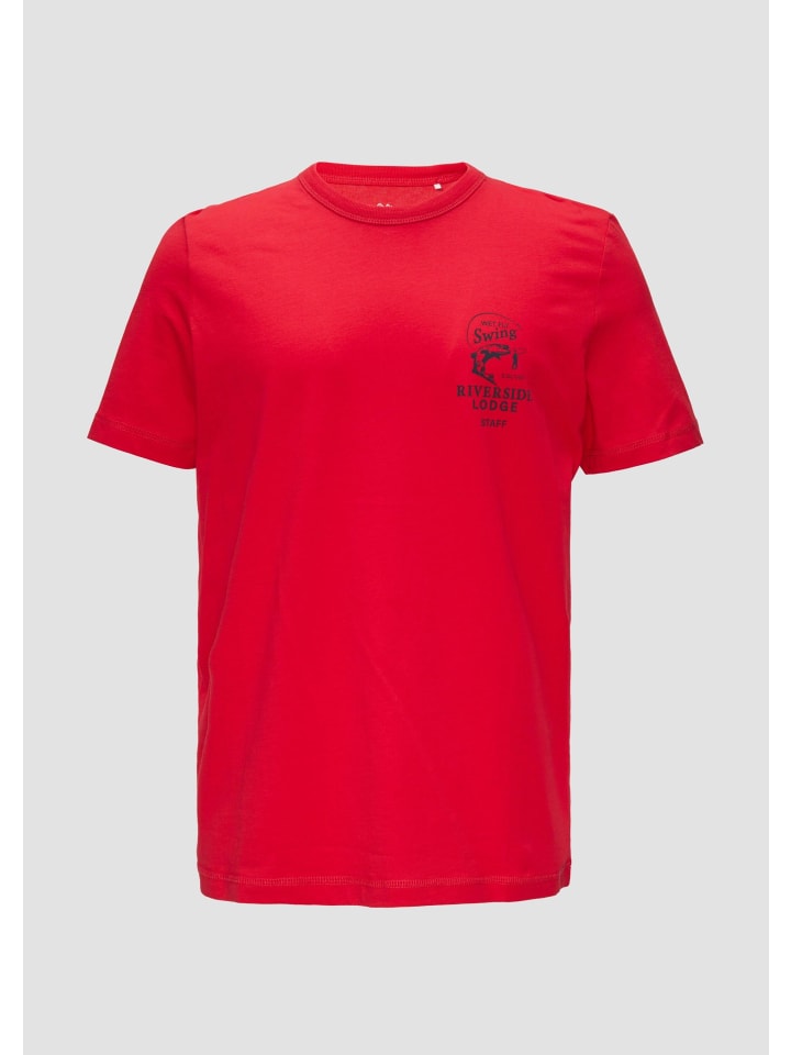 

Футболка в цвете 33D2_raspberry s.Oliver, Красный, Футболка в цвете 33D2_raspberry s.Oliver