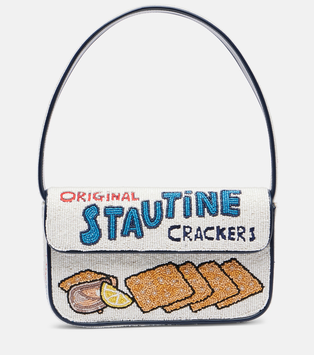 

Томми сумка через плечо с бусинами Staud, Stautines