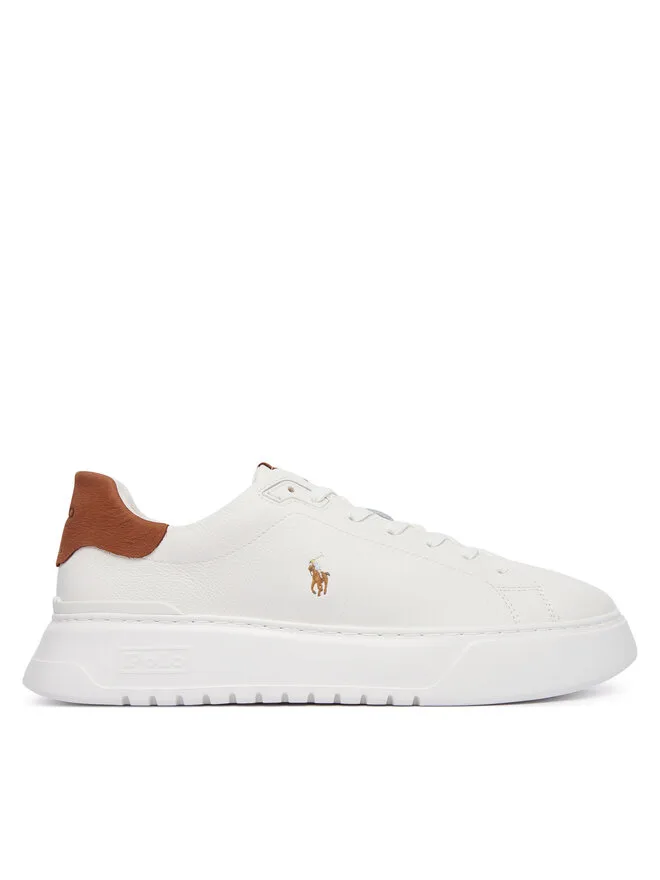 Polo Ralph Lauren Кроссовки RLite Court Tumbled 809P07170001 белые