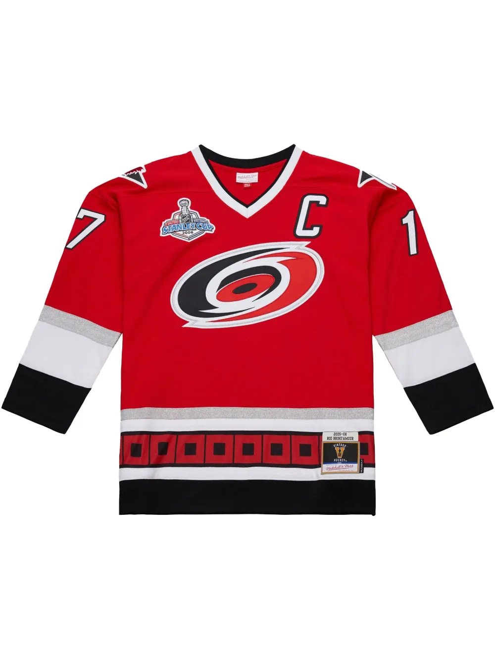 

Топ Carolina Hurricanes 2005/06 Rod Brind'Amour Power Play Mitchell & Ness, красный