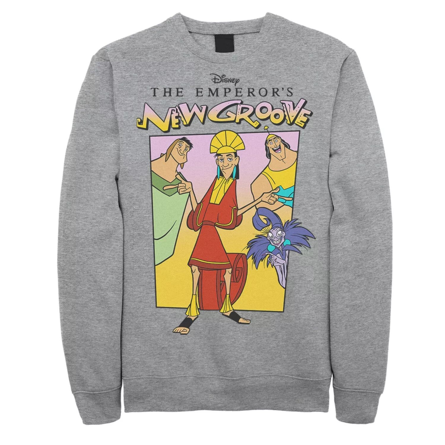 

Мужской постер с портретом 's The Emperor's New Groove, флисовый Disney