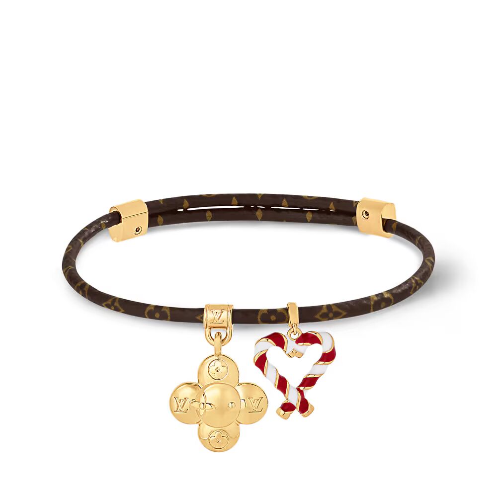 

Браслет Vivienne Xmas Louis Vuitton, коричневый