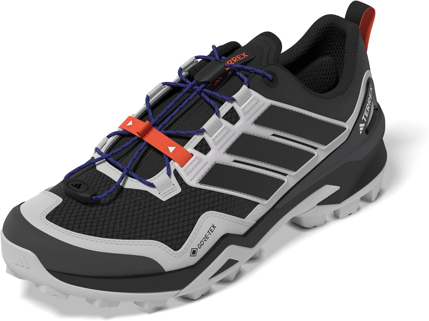 Мужские походные кроссовки Adidas Terrex Skychaser с Gore-tex, черный/серый — фото 4