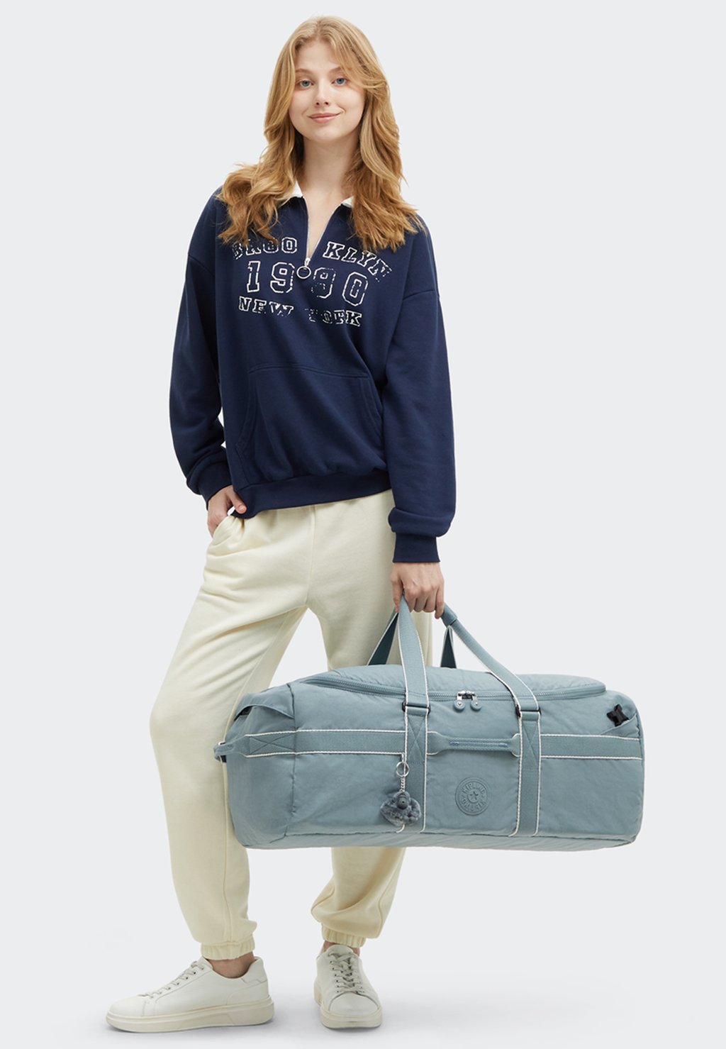 

Сумка выходного дня BASIC JONIS REISE Kipling, серый