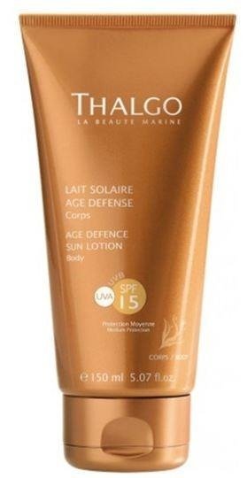 

Thalgo Age Defense Spf15 Sun Lotion Солнцезащитный лосьон против морщин Spf 15 с УФ-фильтром 150 мл Inna marka