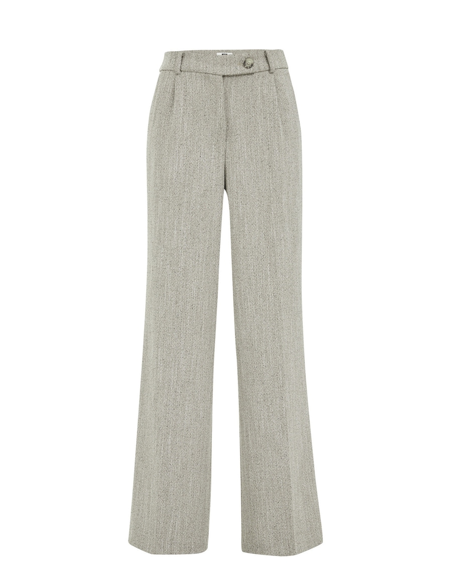 

Широкие брюки WE Fashion, серый