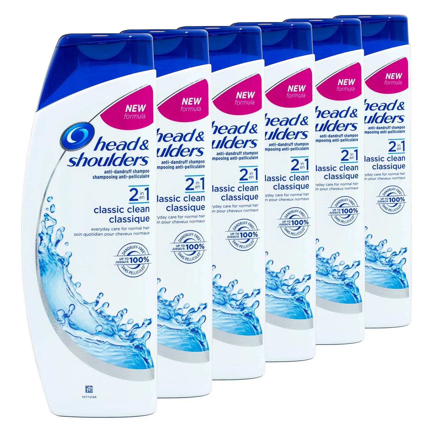 Шампунь-кондиционер Head & Shoulders Anti-Dandruff Classic Clean 2 в 1, 6 x 400 мл Head & Shoulders