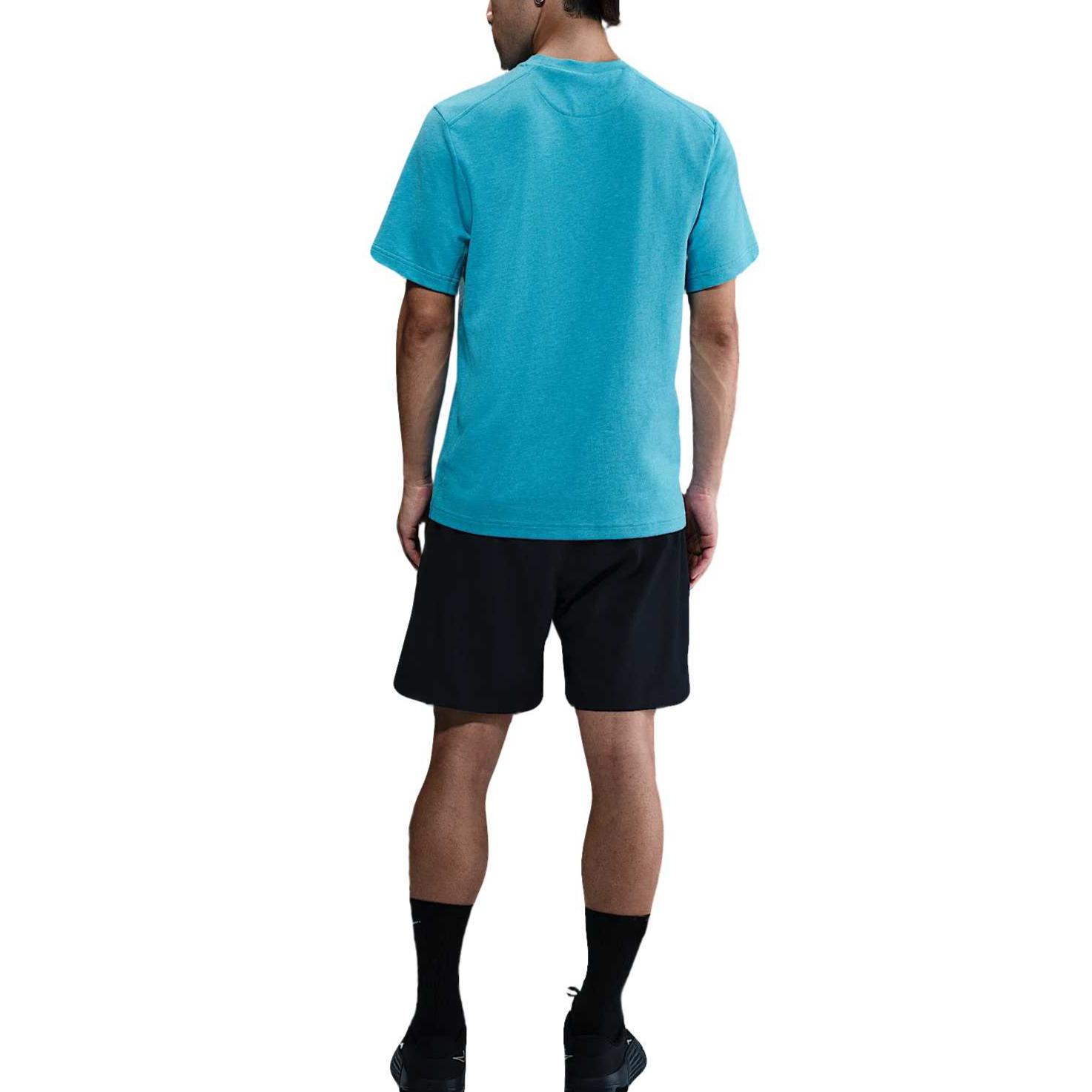 Nike Футболки Dry мужские Blue — фото 3