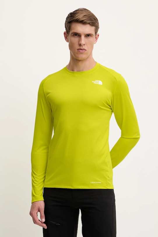 

Спортивный лонгслив Shadow The North Face, зеленый