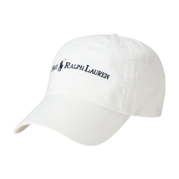 

Polo Ralph Lauren Бейсболка с вышитым логотипом, White