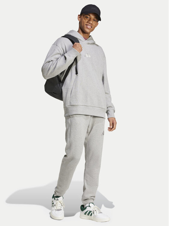 Свитшот loose fit ALL SZN French Terry IY4155 Adidas, серый — фото 2