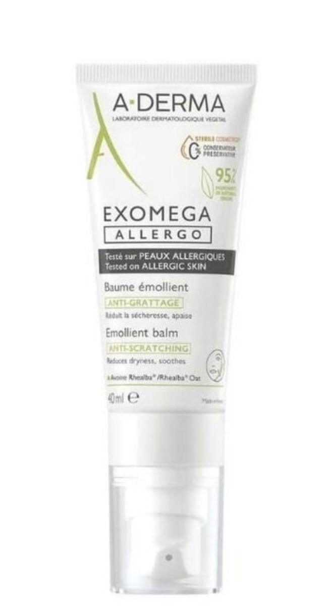 

Бальзам для лица и тела A-Derma Exomega Allergo, 40 мл