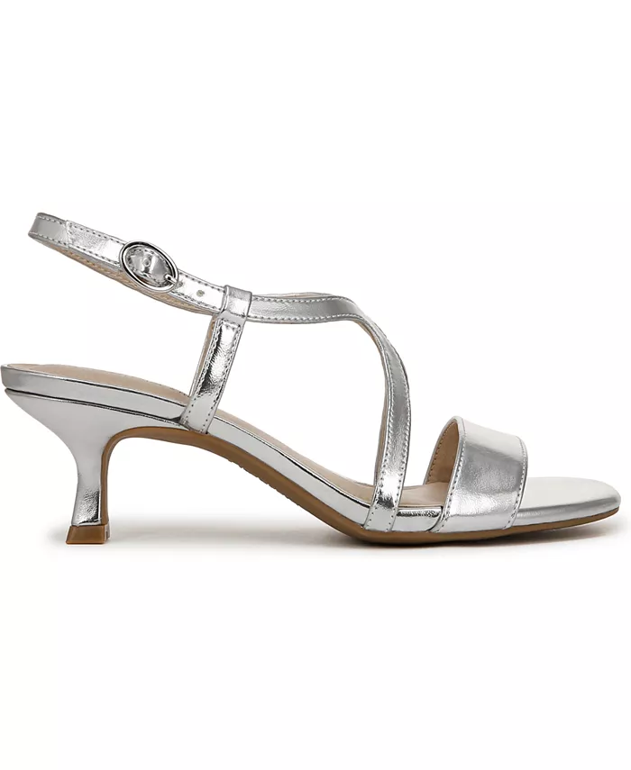 Женские босоножки Nolita Strappy Slingback Lifestride, серебро — фото 2
