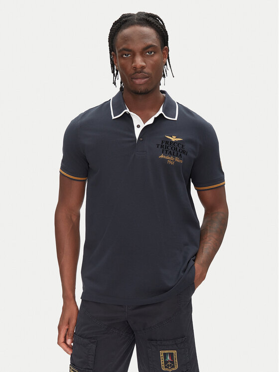

Рубашка поло стандартный крой 251PO1859P191 Aeronautica Militare, синий