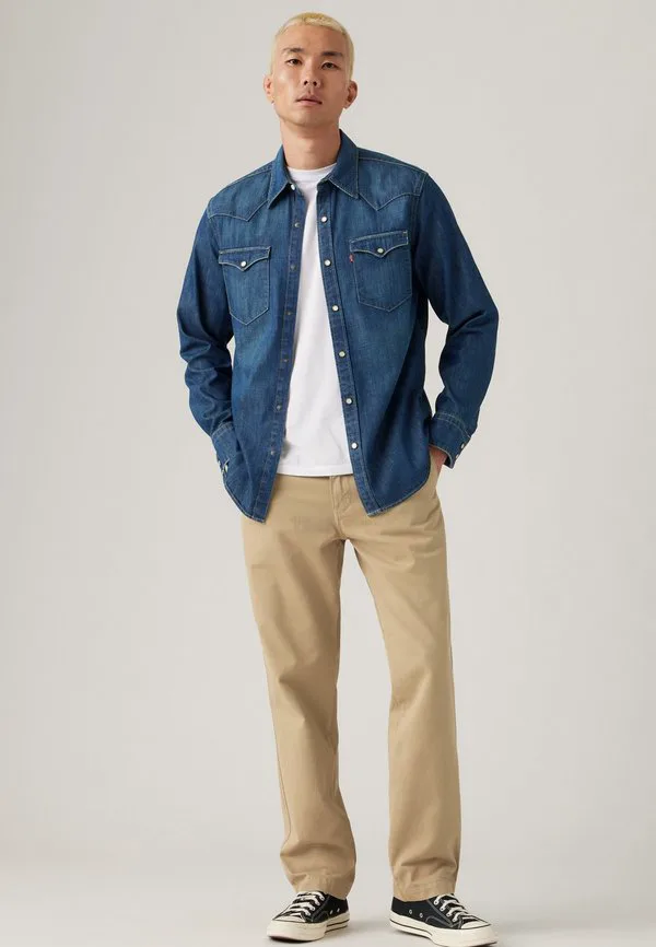 Xx чино аутентичные расслабленные чино Levi'S, Sand Khaki — фото 2