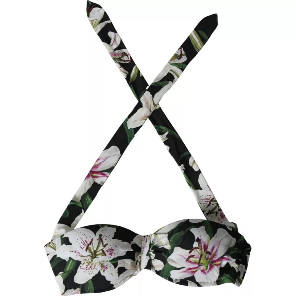 

Black Lily Halter Купальники Пляжная одежда Бикини Топ Dolce & Gabbana