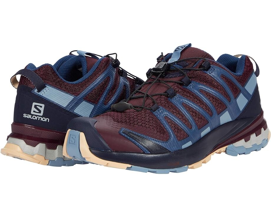 

Кроссовки Salomon XA Pro 3D V8, цвет Winetasting/Night Sky/Almond Cream