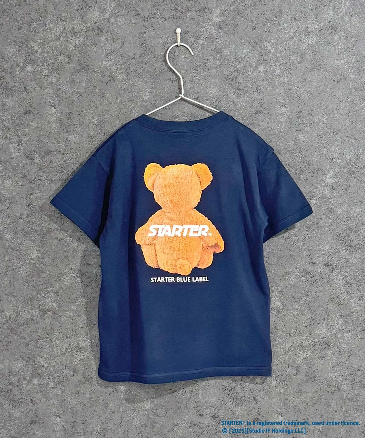 Детская футболка STARTER BEAR SHISKY тёмно-синяя