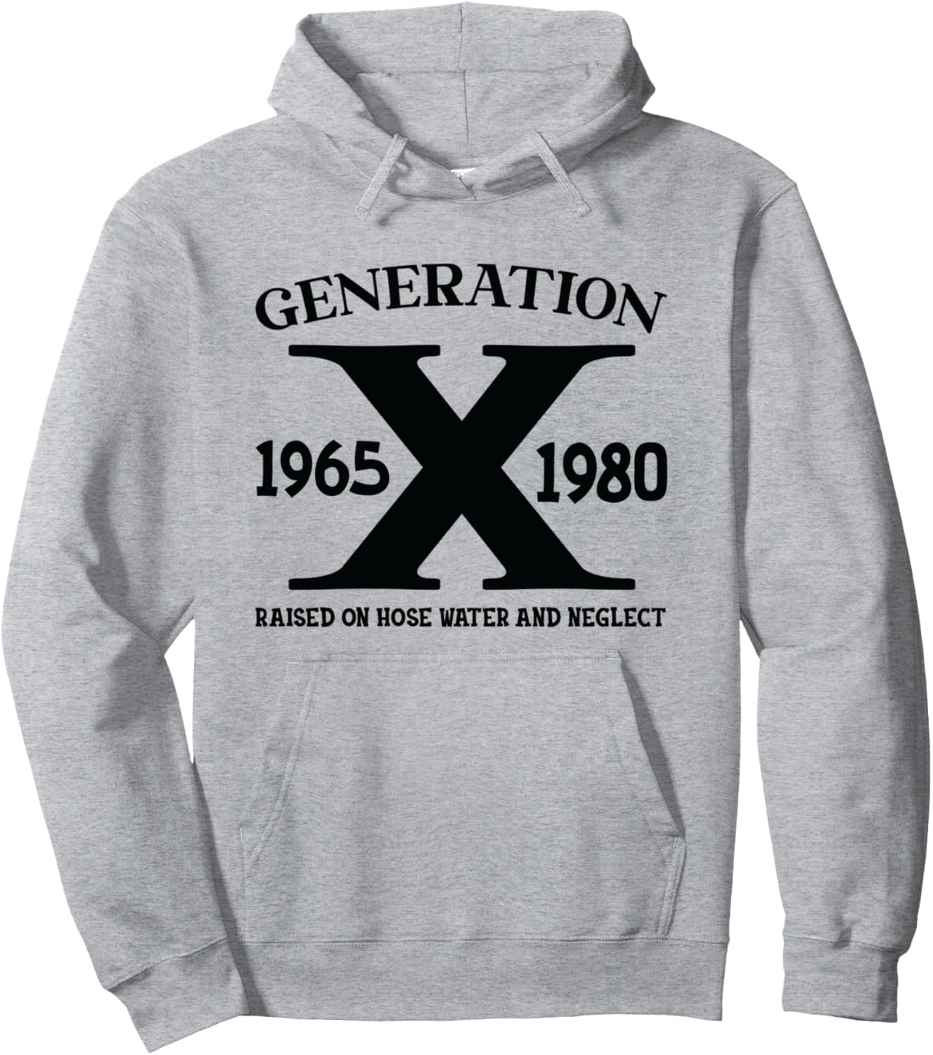 

Толстовка Gen X Survivor FAFO Generation X Trophy Irony 1965-1980 Gen X Tees Nyc, серый