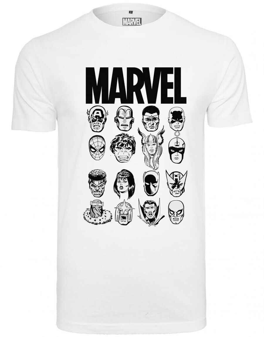 

Классическая футболка Mister Tee Shirt Marvel Crew Tee, белый