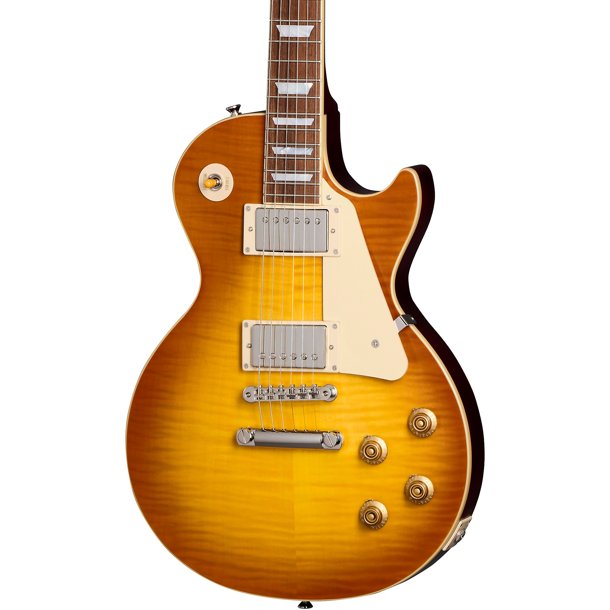 

Epiphone, вдохновленный Gibson Custom 1959 Les Paul Standard, электрогитара Iced Tea Burst