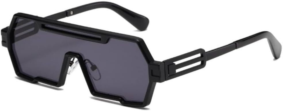 

MUTYNE Винтажные солнцезащитные очки в стиле стимпанк для мужчин, квадратные линзы, панк-очки для женщин, металлическая оправа, модные ретро-очки, защита от УФ-излучения UV400, C8