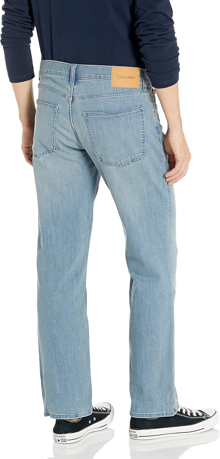 Мужские прямые джинсы Calvin Klein High Stretch, Allie Indigo — фото 2