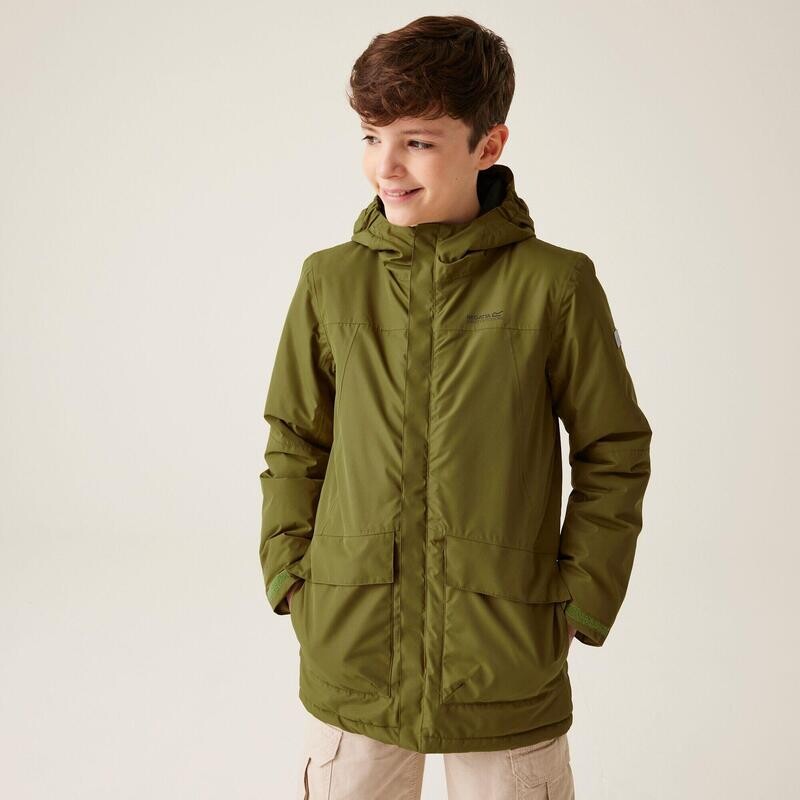 

Детская куртка Regatta, цвет moss green