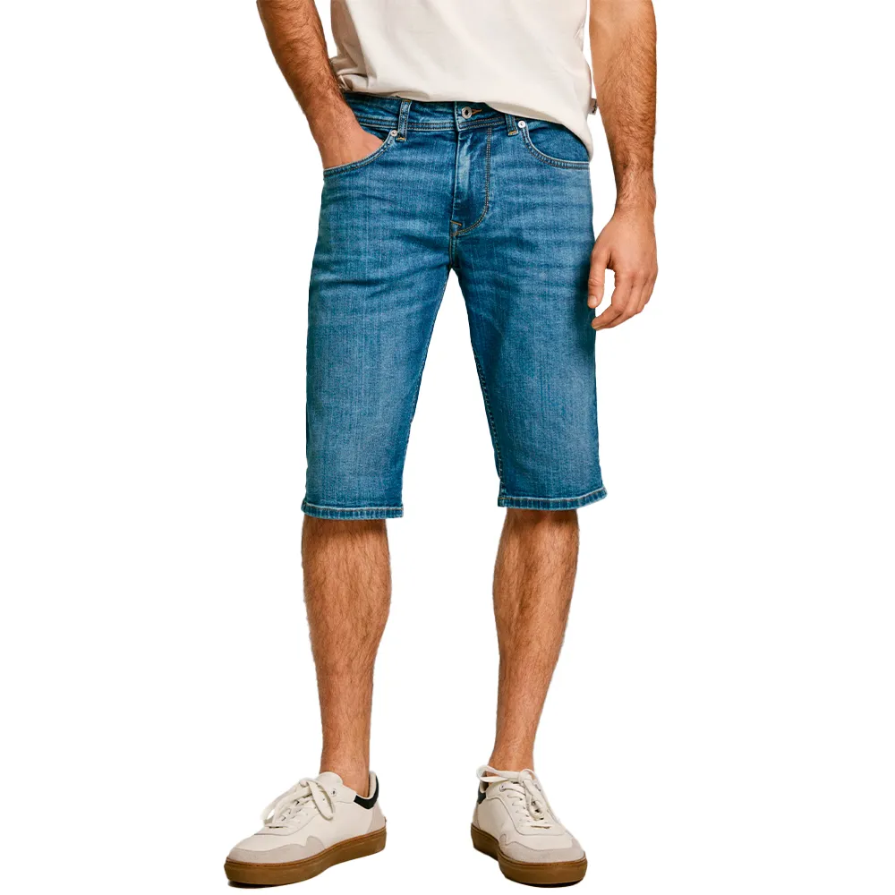 

Шорты Pepe Jeans Straight Cash denim, синий