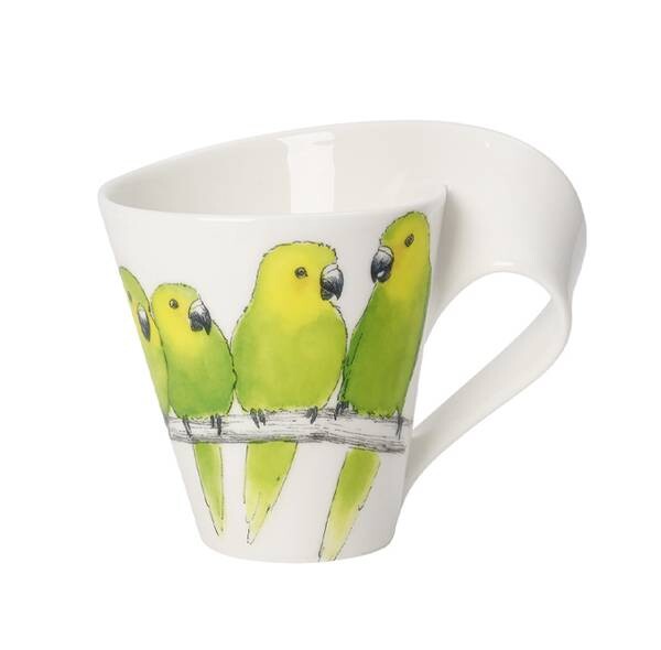 

Кофейная кружка попугаи newwave caffè Villeroy & Boch, зеленый