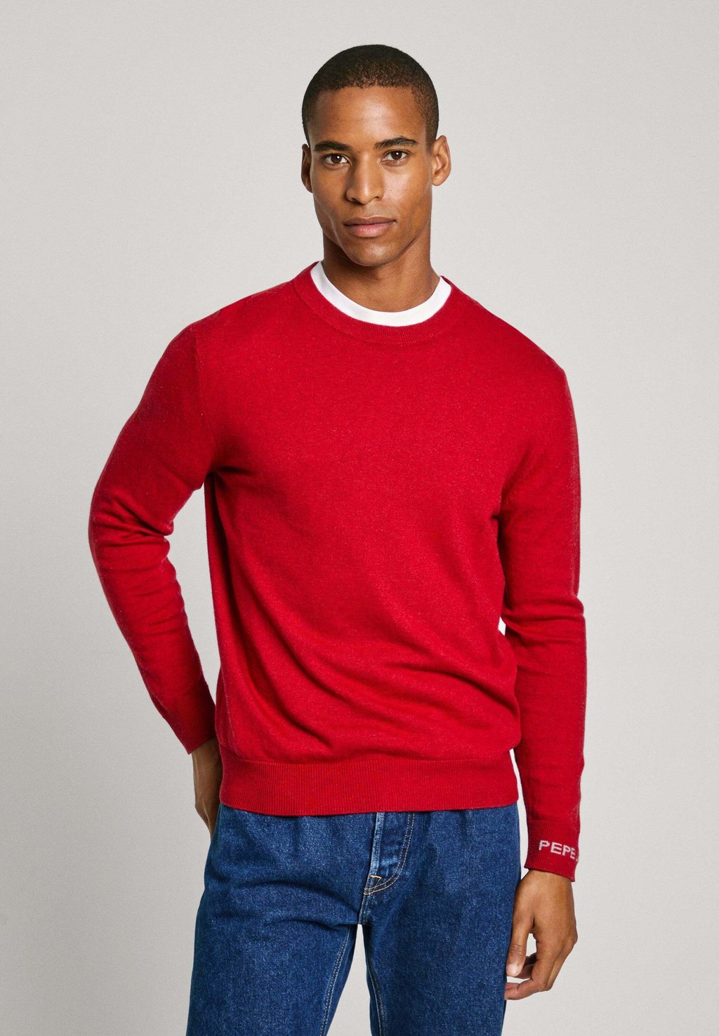 

Свитер NEW ANDRE CREW NECK Pepe Jeans, красный
