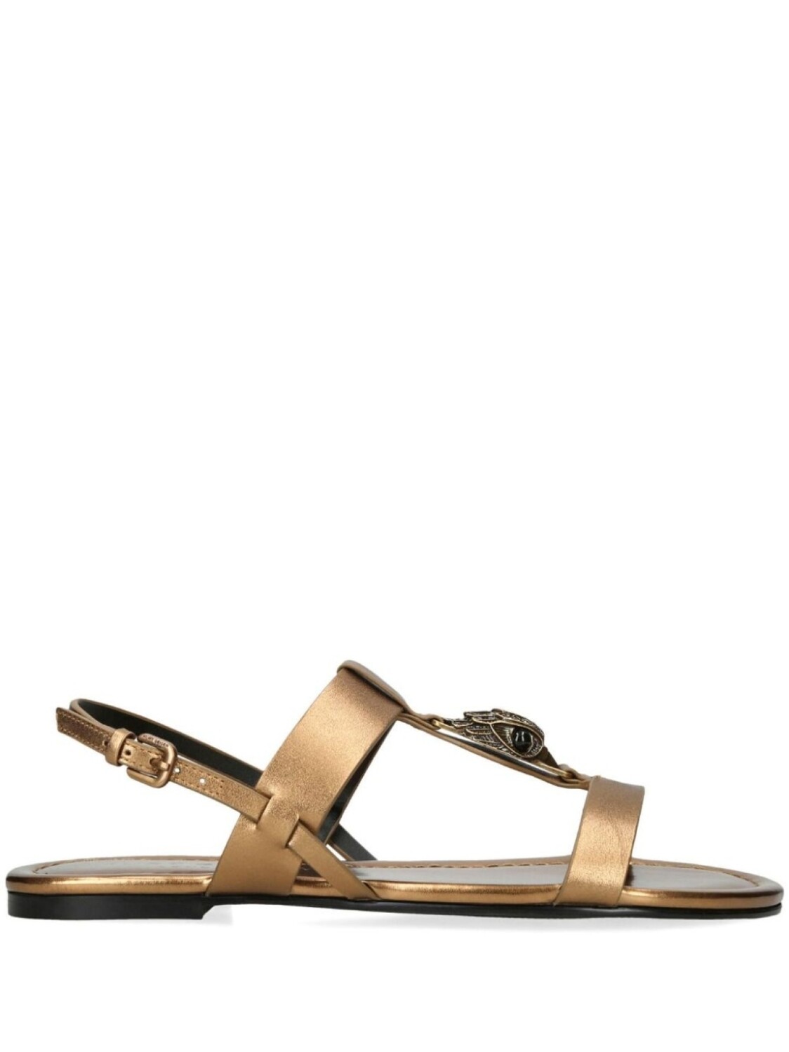 

Сандалии Hampton с эффектом металлик Kurt Geiger London, золотой